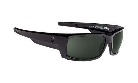 GENERAL-SOSI Black ANSI RX Lens Color: Happy Gray Green Polar