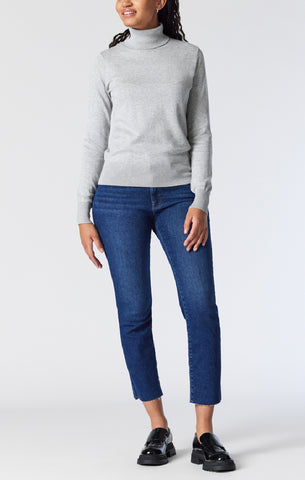 VIOLA DARK LA VINTAGE High Rise | Straight Leg Jeans