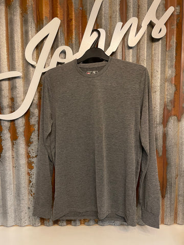 Dry Edition Charcoal Crew Longsleeve