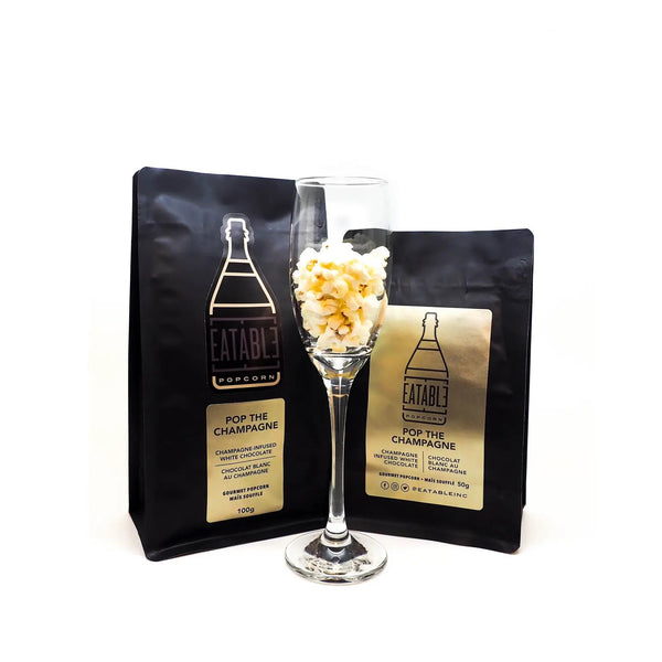 Pop the Champagne (100g)  InfusedGourmet Popcorn